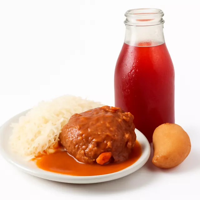 Vermicelle / Thiéb blanc ou Mafé viande