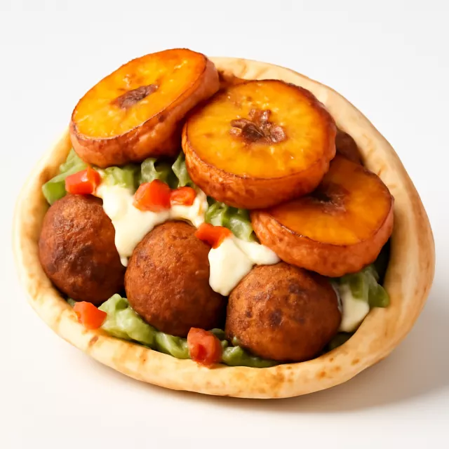 Kagué banane frité