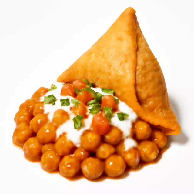 SAMOSA CHANA CHAAT