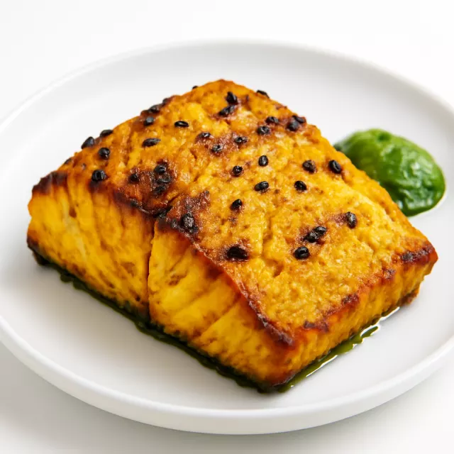 SAUMON MAHI TIKKA ACHARI
