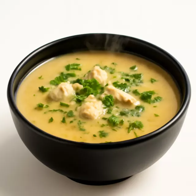 SOUPE À LA CRÈME DE POULET